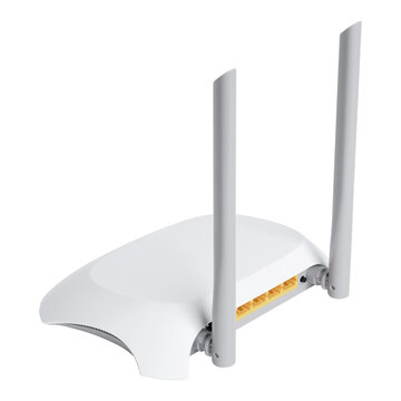 Wireless router mockup png 5G network device