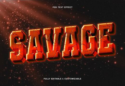 Bold Grunge Text Effect