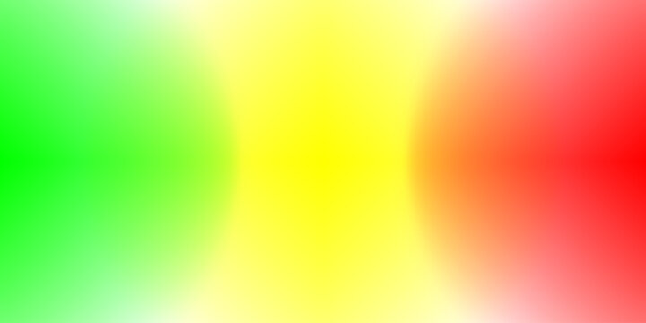 Vibrant tricolor gradient background with smooth green yellow and red color transitions.