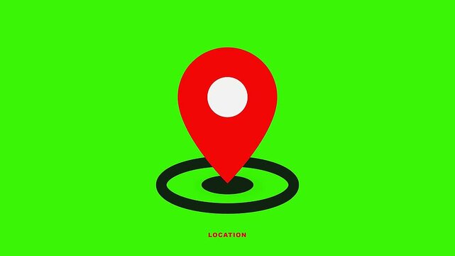 map pointer with pin icon