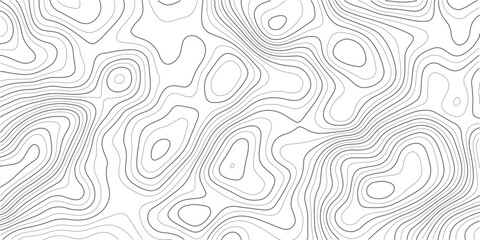 Fototapeta premium Abstract topographic map lines forming intricate patterns isolated on transparent background