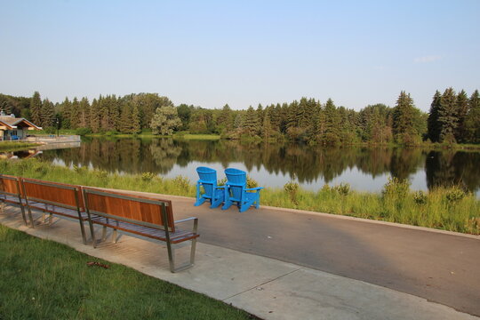 lake in the park