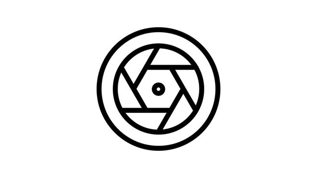 lens Icon animation