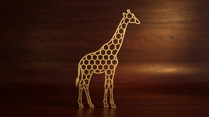 Obraz premium giraffe of the sky
