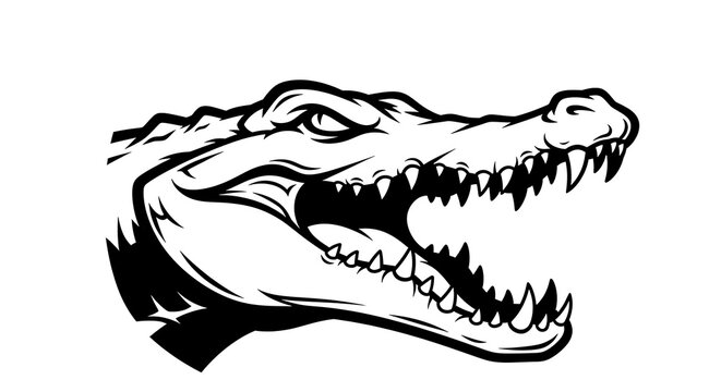 Ferocious tyrannosaurus rex head illustration a powerful predator with sharp teeth and intimidating gaze