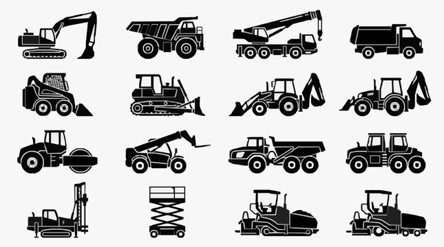 Construction Machinery Lineup Collection.
