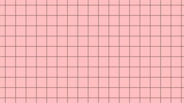 Pink Square Grid Paper Background