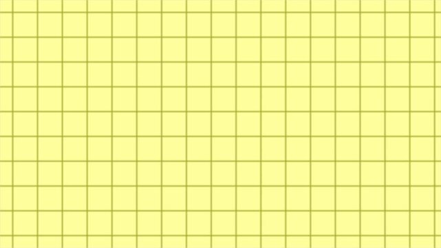 Yellow Square Grid Paper Background