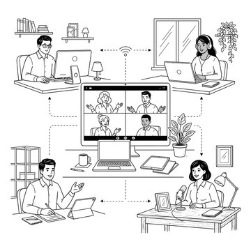 Remote Team Collaboration Online For Business Articles