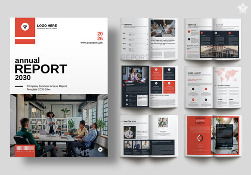 Annual Report Layout