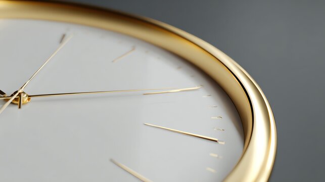 Elegant gold wristwatch with minimalist design.