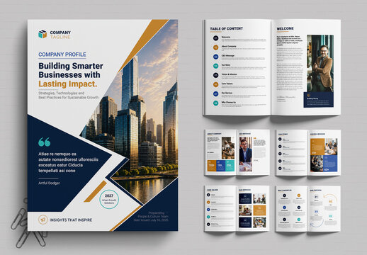 Business Company Profile Template