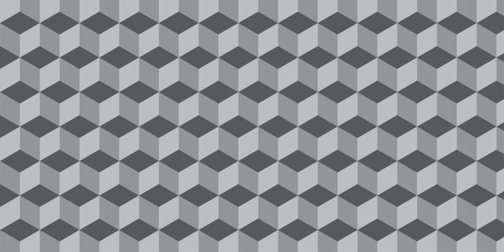 3d modeling cubes Illustration decoration seamless white material pattern square design.