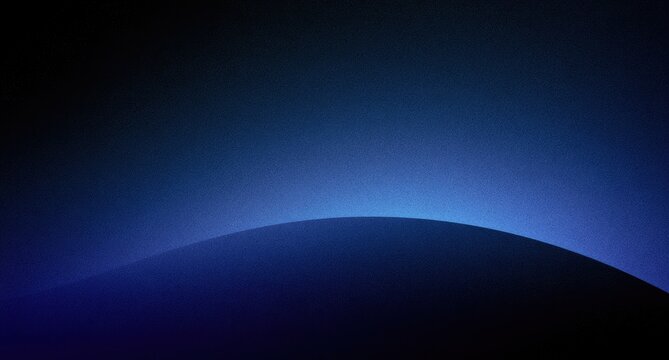 Dark background with a bright blue curved light gradient and subtle texture
