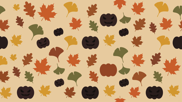 Adorable Halloween cartoon elements collection friendly ghost, smiling pumpkin, happy bat, and witch hat. Perfect for festive seasonal designs