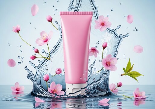 Petal Soft Bloom: Water's Gentle Embrace