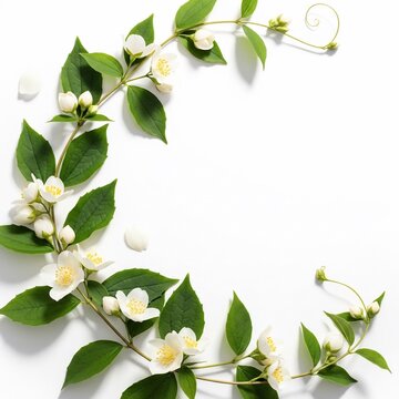 Whispers of Spring: Jasmine's Delicate Bloom