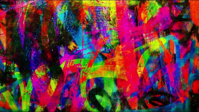 Urban Street Art Grunge Abstract Background