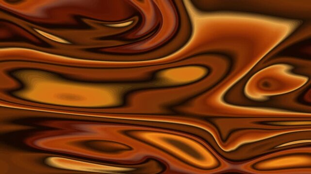 Copper Bronze Marble Liquid Abstract 4K Motion Background