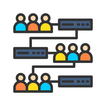 Multi-Tenant Architecture Icon