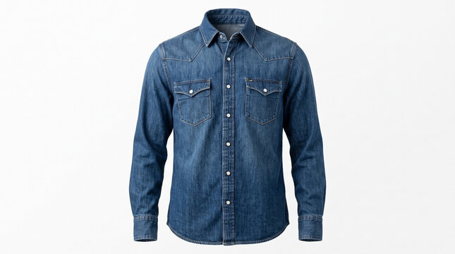 Elegant clutch bag design for evening wear, complementing stylish apparel like this classic denim shirt. Clutch bag accessory with delicate chain offers perfect accent for diverse outfits.