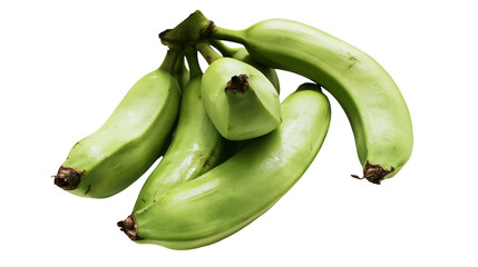 Bunch of unripe green bananas © Lyra