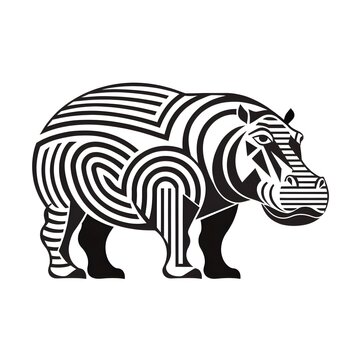 zebra cartoon vector illustration