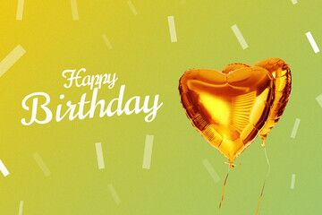 Obraz premium Celebration marks special birthday with colorful decorations and balloons in bright setting