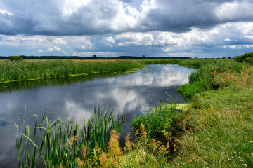 Uroki lata nad rzeką Narwią, Podlasie, Polska © podlaski49