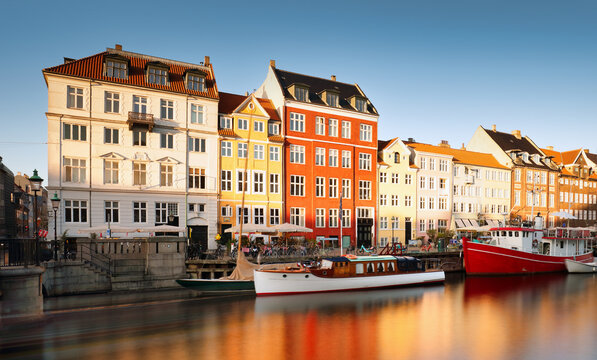 Copenhagen, Denmark on the Nyhavn Canal