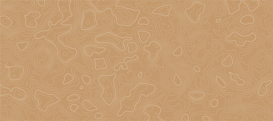 topographic wave line topo map contour modern design Wavy topography geography design map, texture, line, adventure, mountain, vector illustration. © Md Yusuf