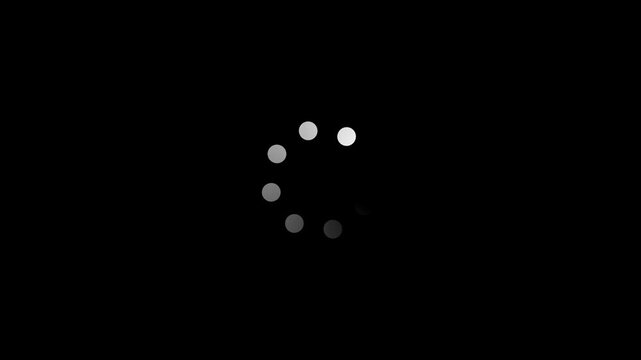 Loading - circle Modern loading animation. Circular loading indicator , loading and buffering icon animation