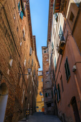 Obraz premium la città di siena in toscana