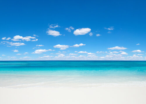 beach and tropical sea. beach landscape