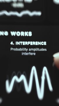 Interference Step Explaining How Probability Amplitudes Combine