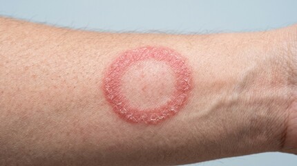 Fototapeta premium Fungal Infection (Ringworm) of the Skin
