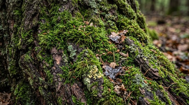 Texturas naturales org&aacute;nicas de alto detalle, terrazo r&uacute;stico, madera de nogal y musgo forestal para dise&ntilde;o aut&eacute;ntico