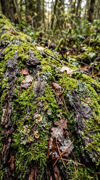 Texturas naturales org&aacute;nicas de alto detalle, terrazo r&uacute;stico, madera de nogal y musgo forestal para dise&ntilde;o aut&eacute;ntico