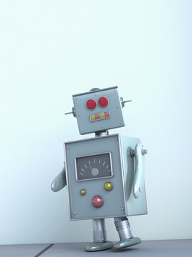 Robot, 3D rendering