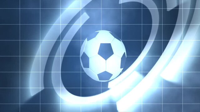 soccer ball with world map