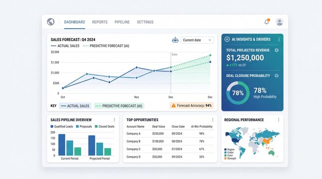 Business Graph Chart Dashboard with Infographic Analytics for Website Interface Web Template Business Data Visualization Vector Illustration Design