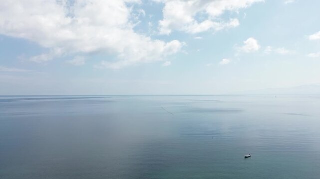海と青空 水平線