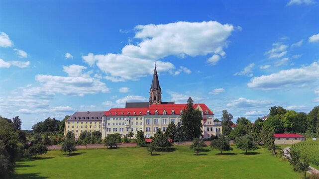 Erzabtei Sankt Ottilien, Kloster der Missionsbenediktiner, Eresing, Bayern, Deuschland