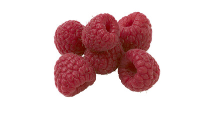 Group of fresh ripe raspberries © Lysander