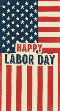 Patriotic Stripes: A Toast to Toil.