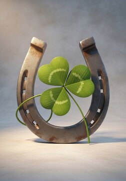 A Rustic Charm: Three-Leaf Clover's Embrace