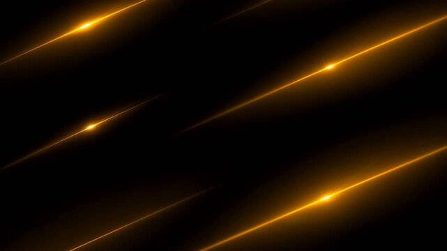 Light Streaks with Gold Sparkles Background for Luxury Advertising and Presentation
