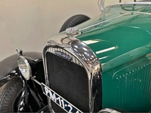 Chenard-Walcker vintage car radiator grille with chrome detailing