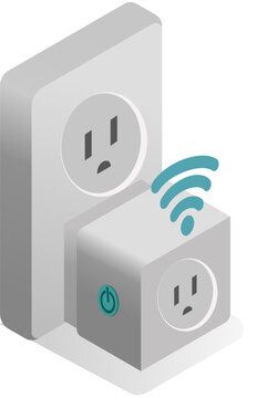 Smart Home and IoT Isometric Illustration Set. Smart Home Automation Isometric Illustration Collection. Connected Smart Home Devices Isometric Illustration Pack