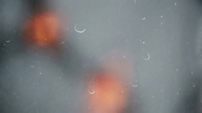Rainy night cityscape with blurred red lights through wet glass Abstract, Liquid, Colorful Gradient, Fluid Wave Texture, Vibrant Background, Digital Art